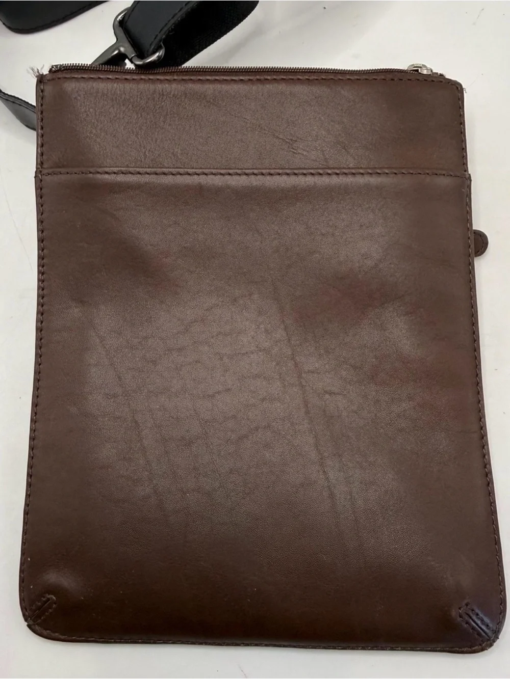 Coach Brown Leather Crossbody Messenger Bag Replacement Strap Vintage Unisex
